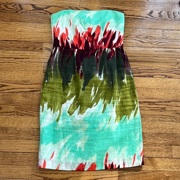 Beautiful Milly linen dress, made in USA. - Picture 1 of 6